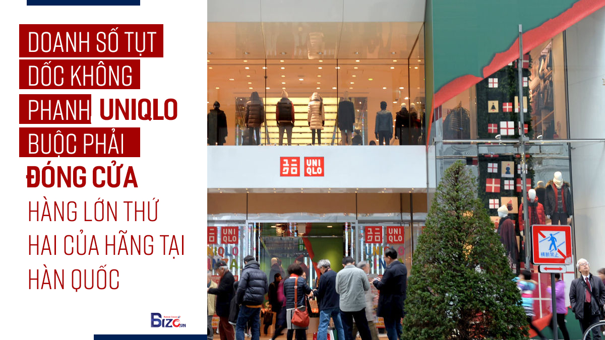 Cửa hàng Uniqlo lớn nhất Hàn Quốc sắp đóng cửa  Tin nhanh chứng khoán